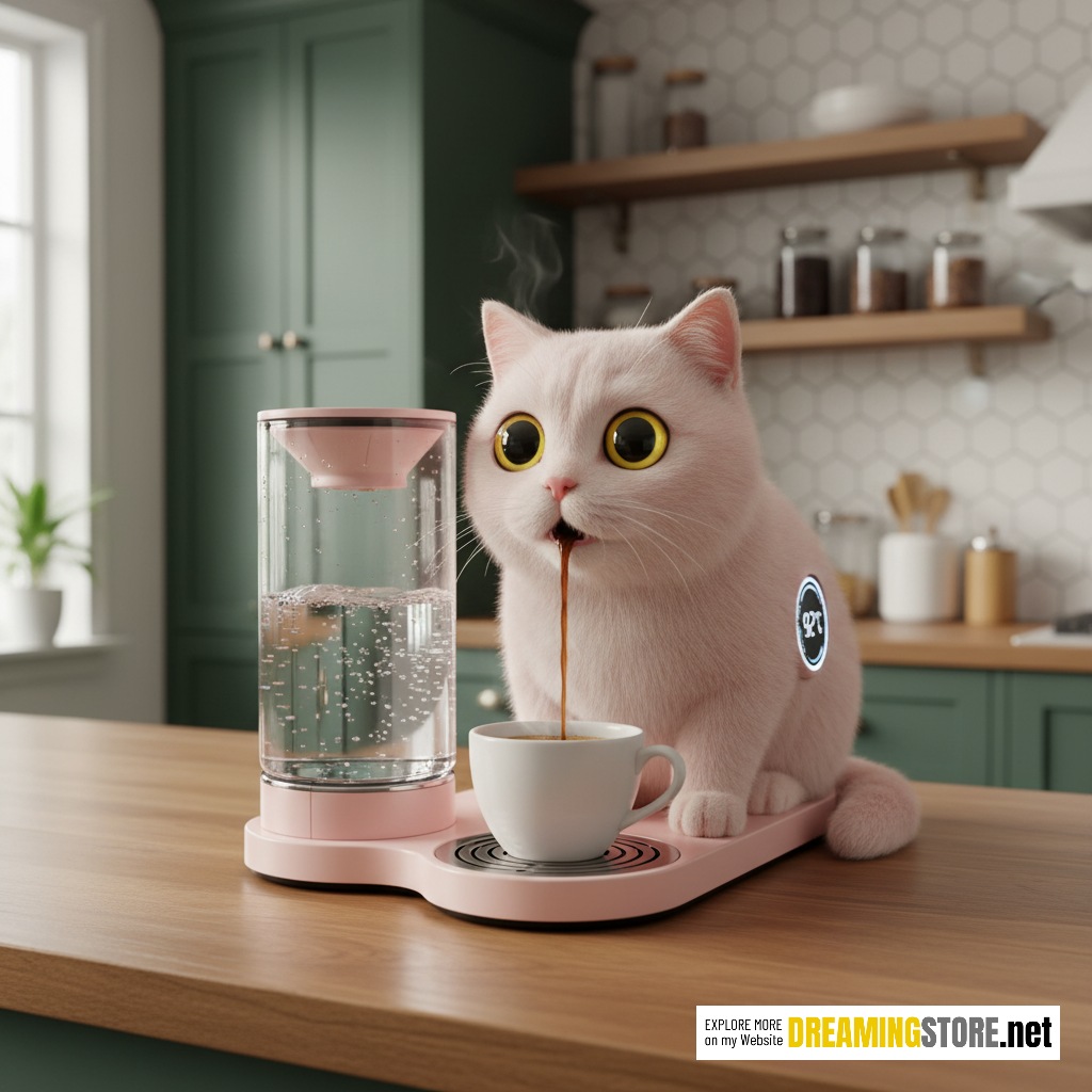 Cat Coffee Machine