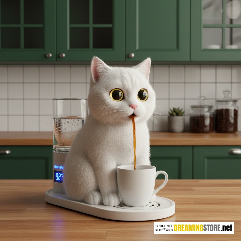 Cat Coffee Machine