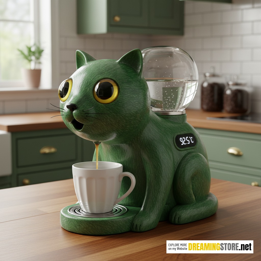 Cat Coffee Maker
