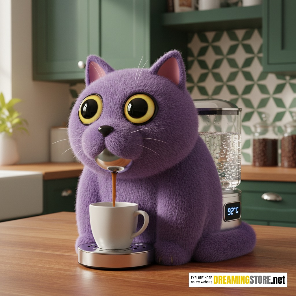 Cat Coffee Maker