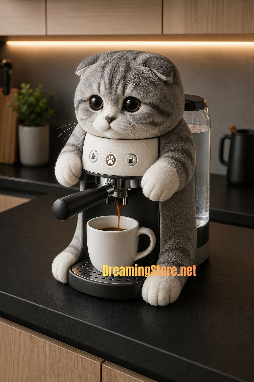stunning cat coffee makers