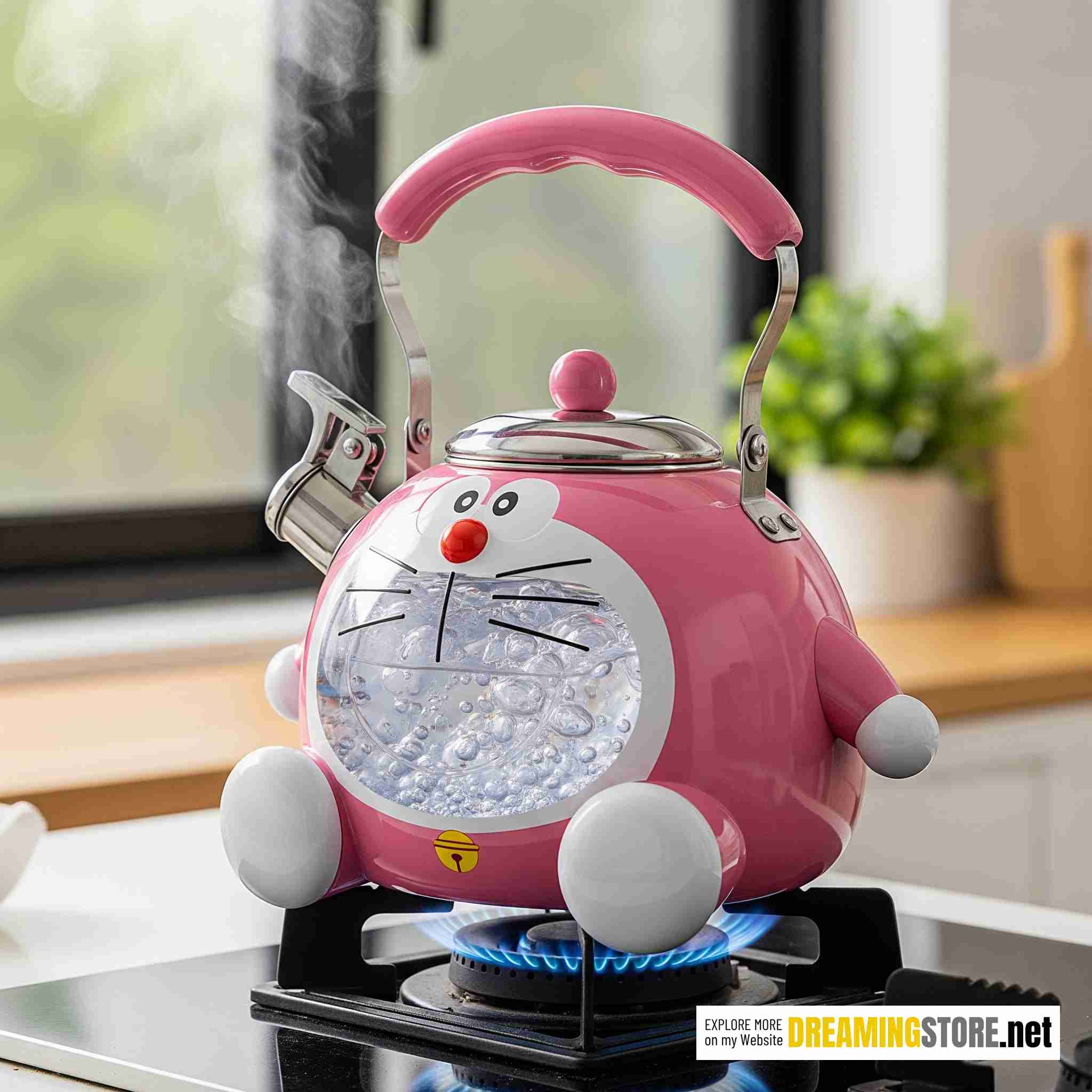 Doraemon-shaped Kettles
