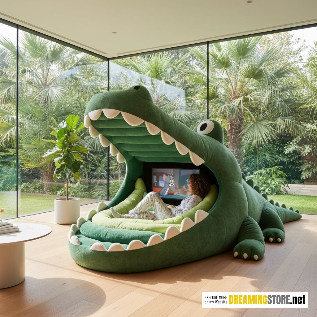 Giant Animal Lounger Pod