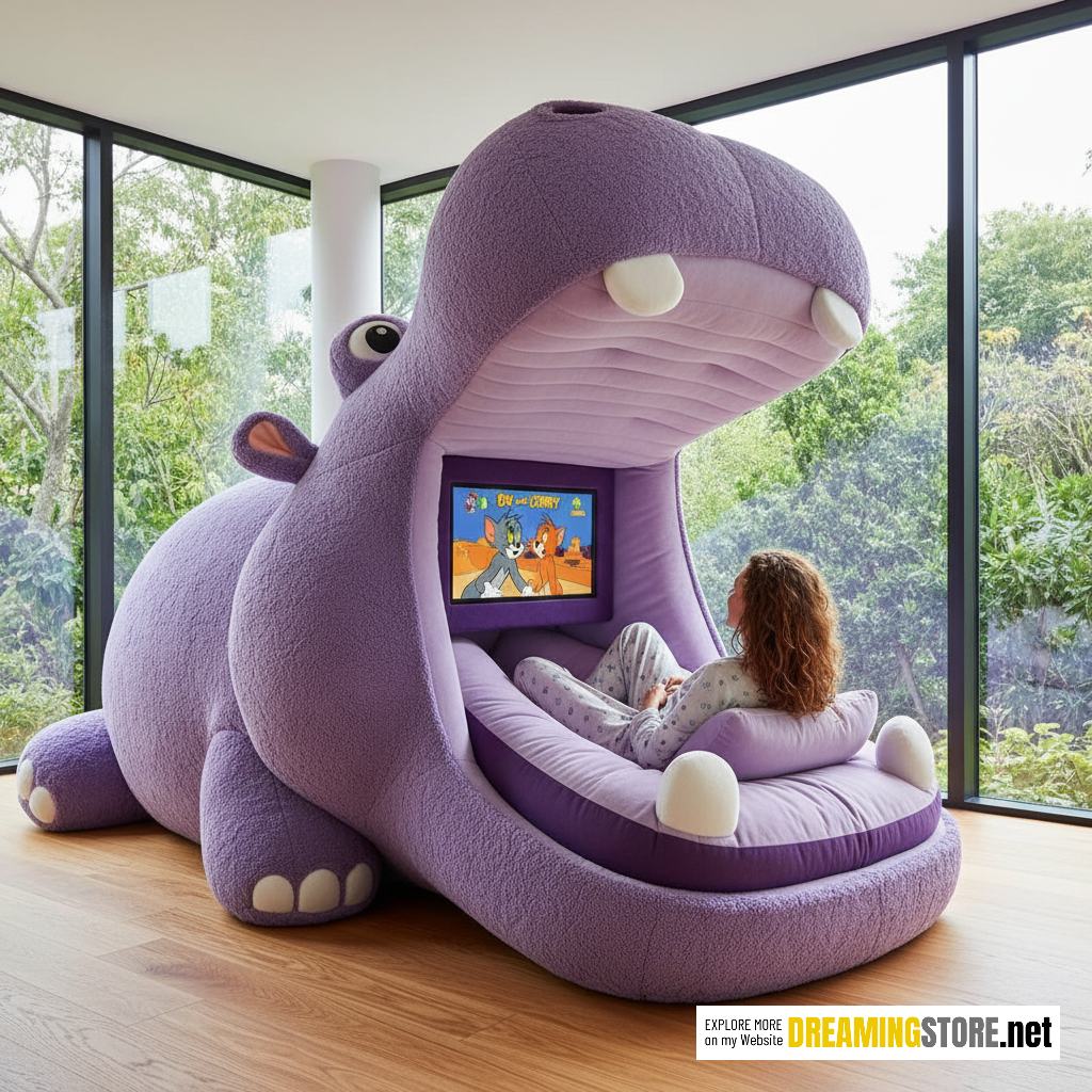 Giant Animal Lounger Pod