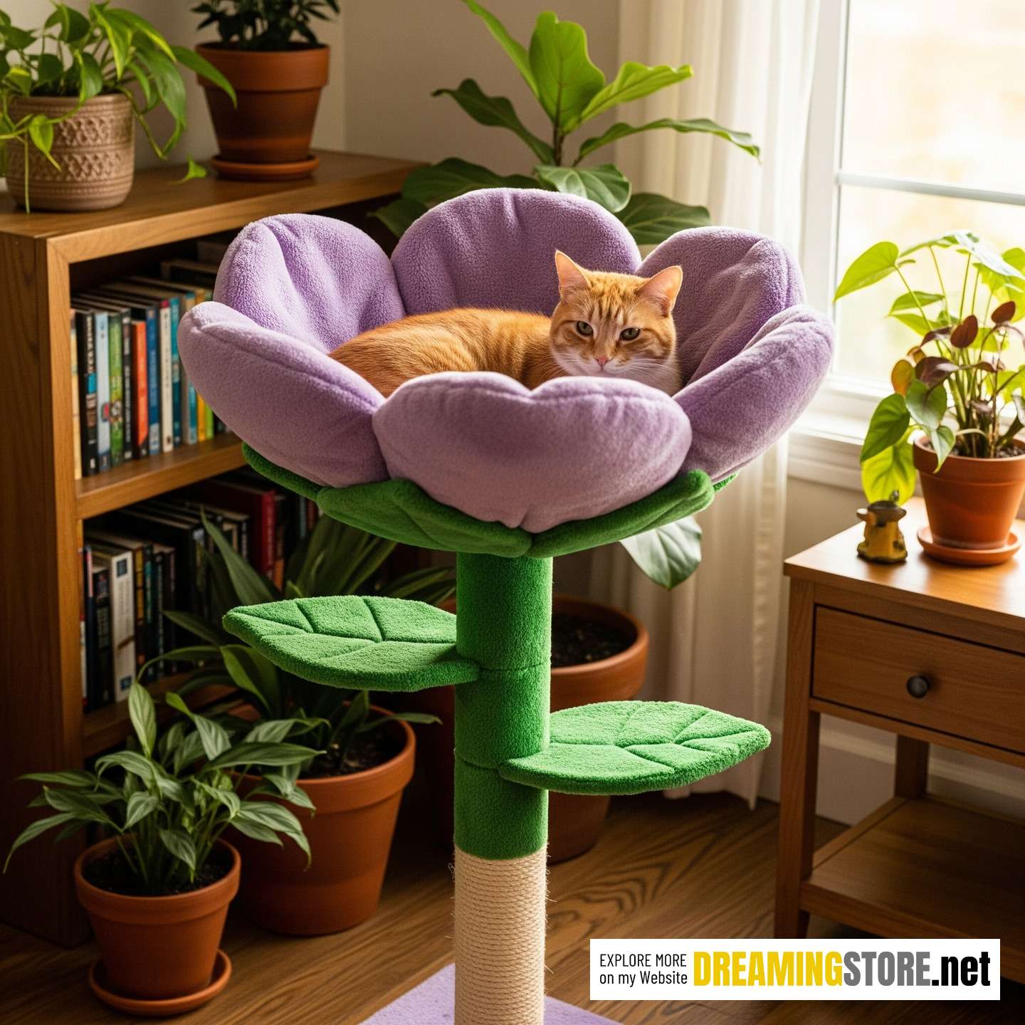 Flower Shaped Cat Tree