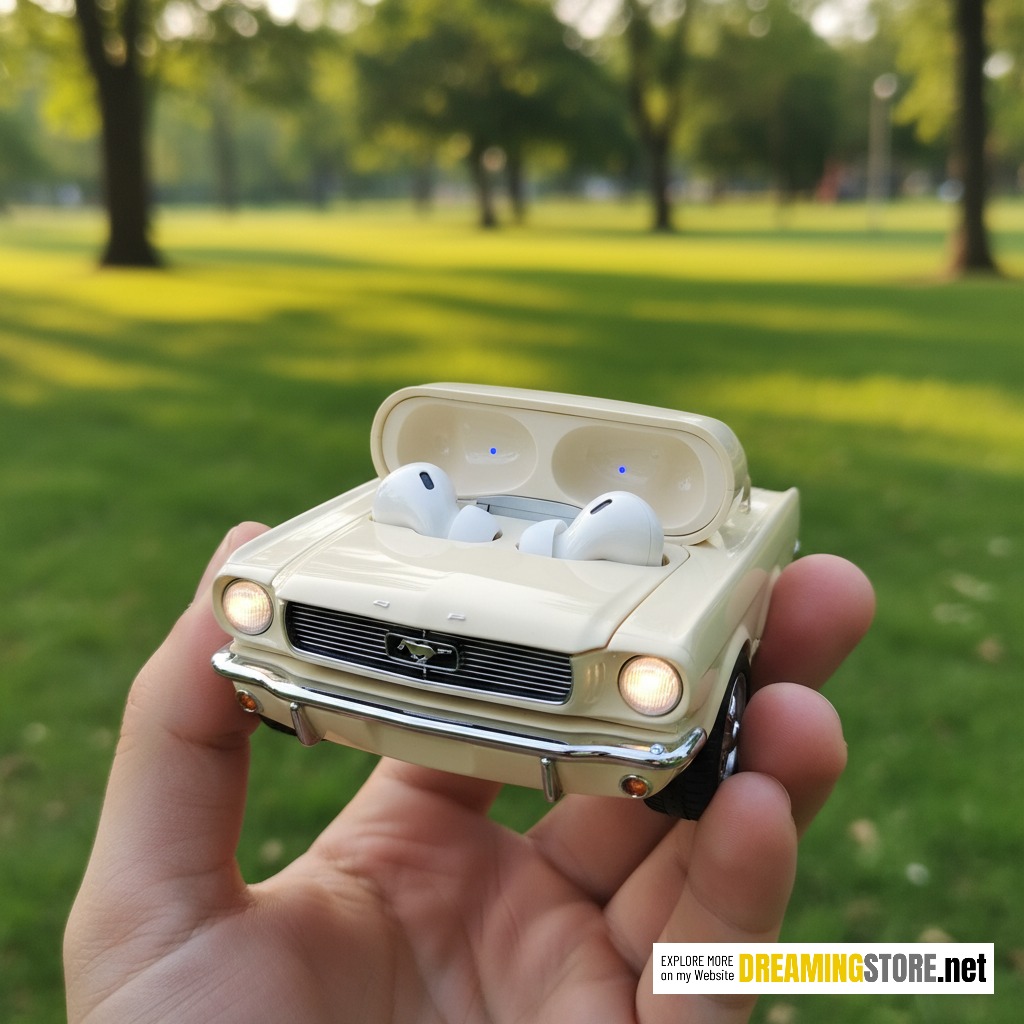 Mustang-shaped Earbuds
