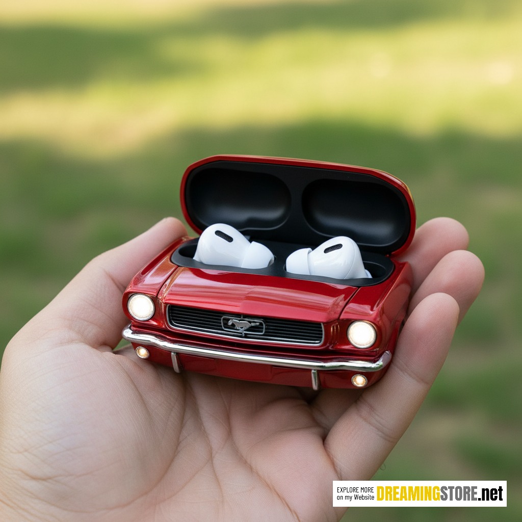 Mustang-shaped Earbuds
