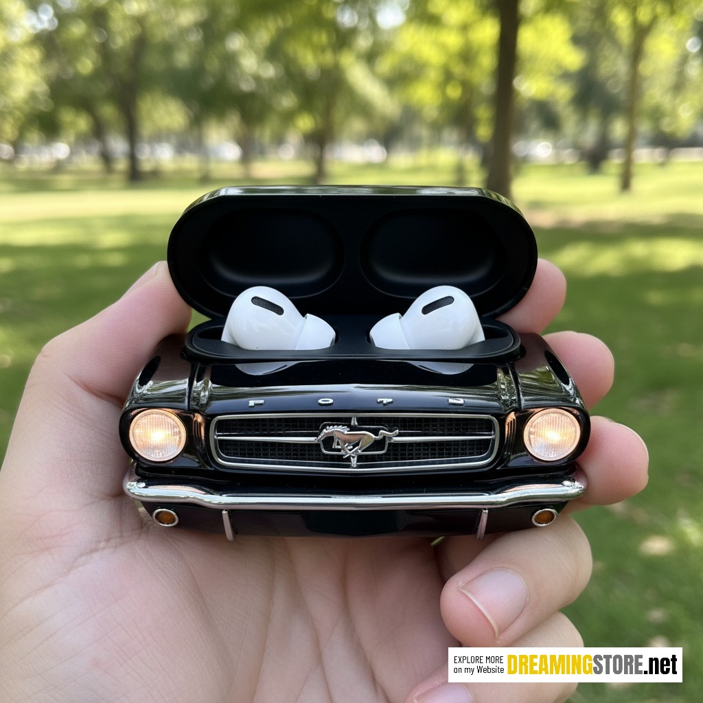 Ford Mustang Shaped Earbuds