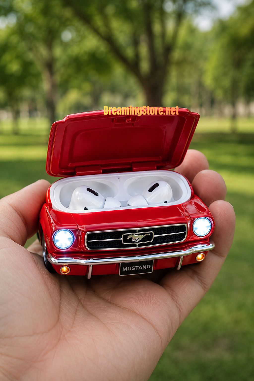 Luxury Ford Mustang shaped earbuds