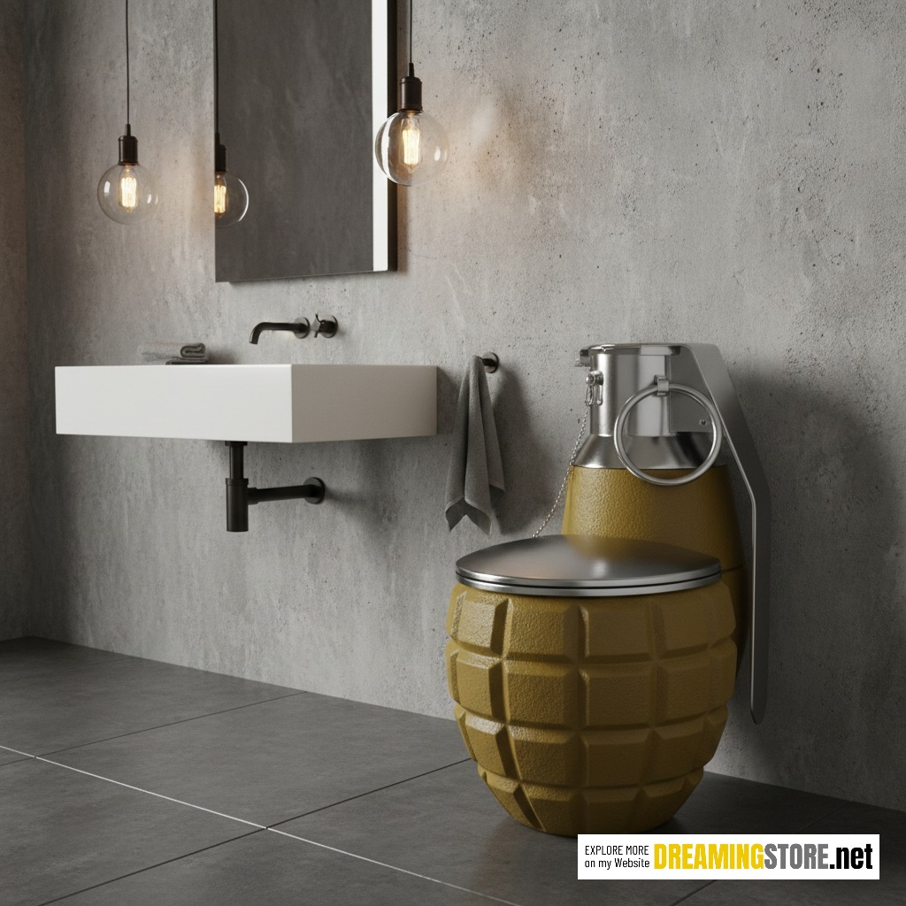 Grenade Toilet