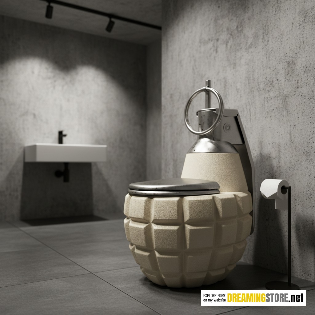Grenade Toilet