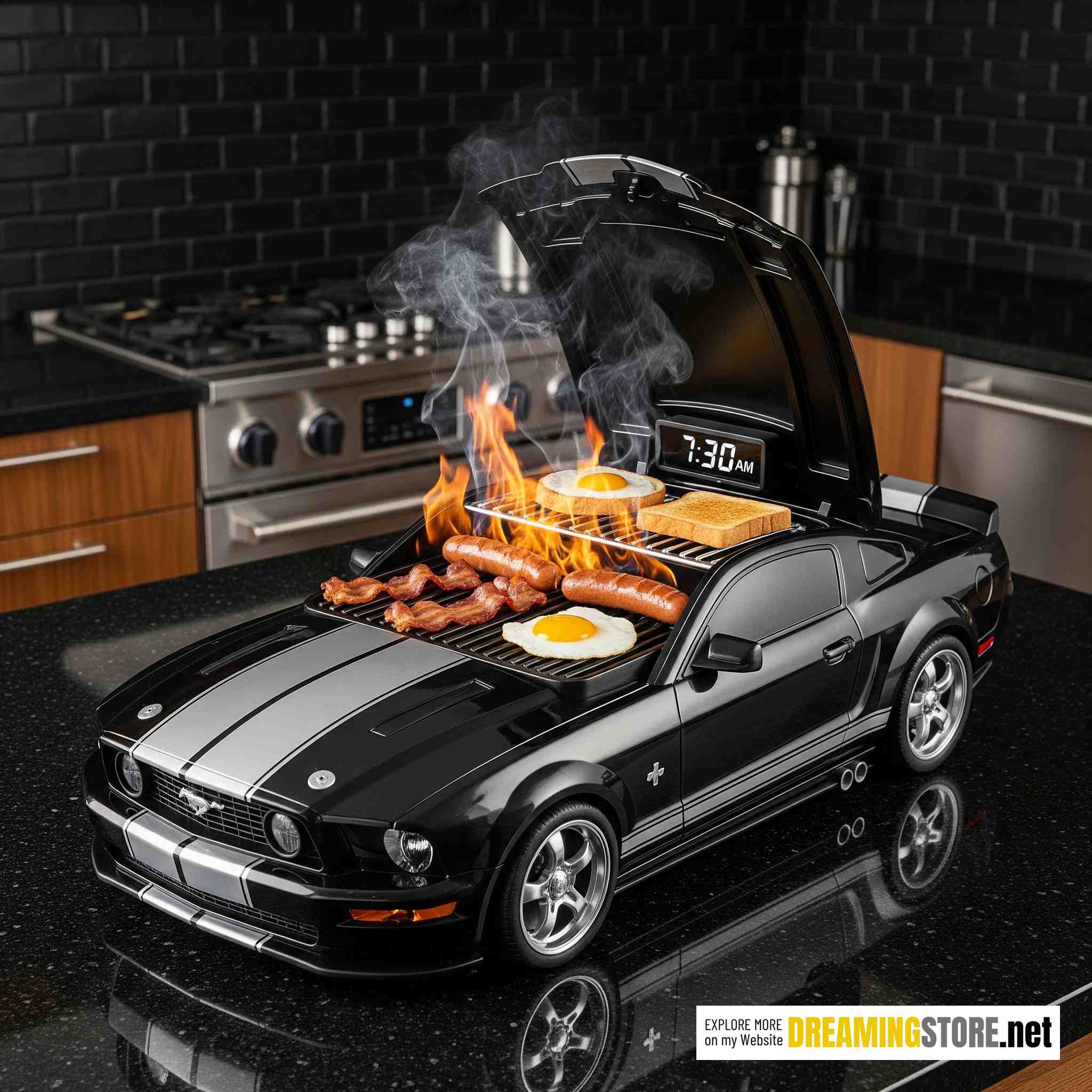Mustang Breakfast Station