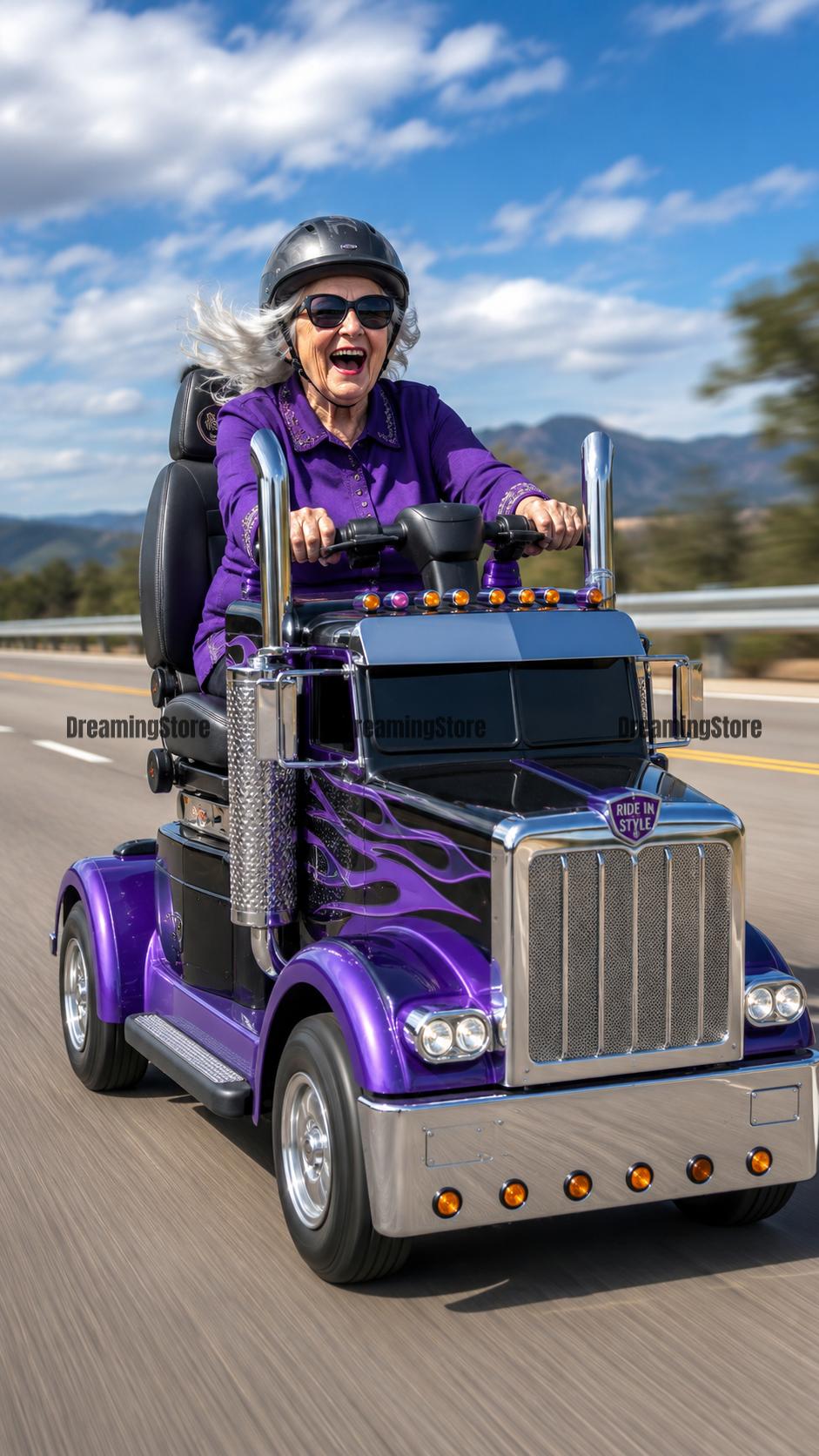 Semi-Truck Mobility Scooter