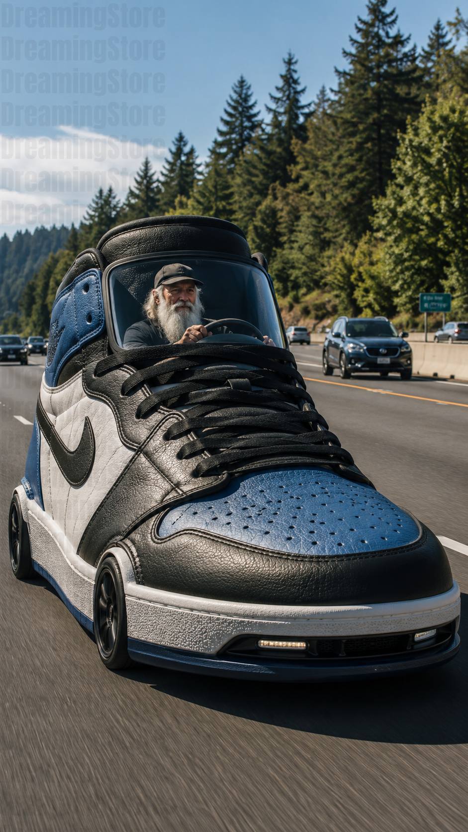 giant shoe-inspired cars