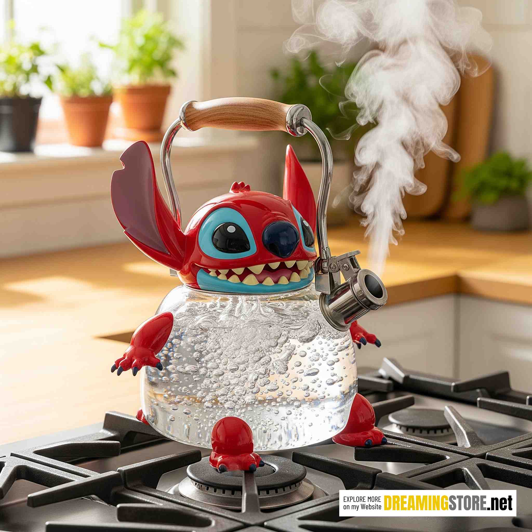 Stitch shaped Kettles