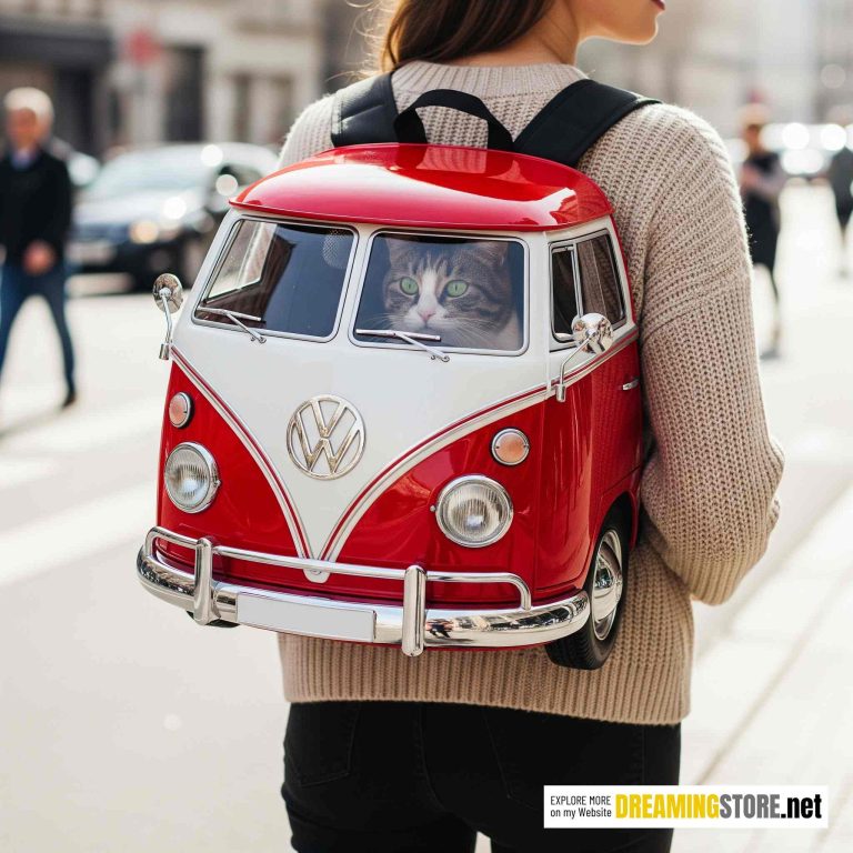 The VW Bus Cat Carrier Backpack Every Cat Deserves