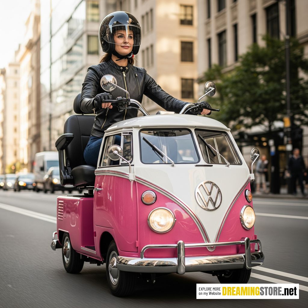 Volkswagen bus mobility scooters