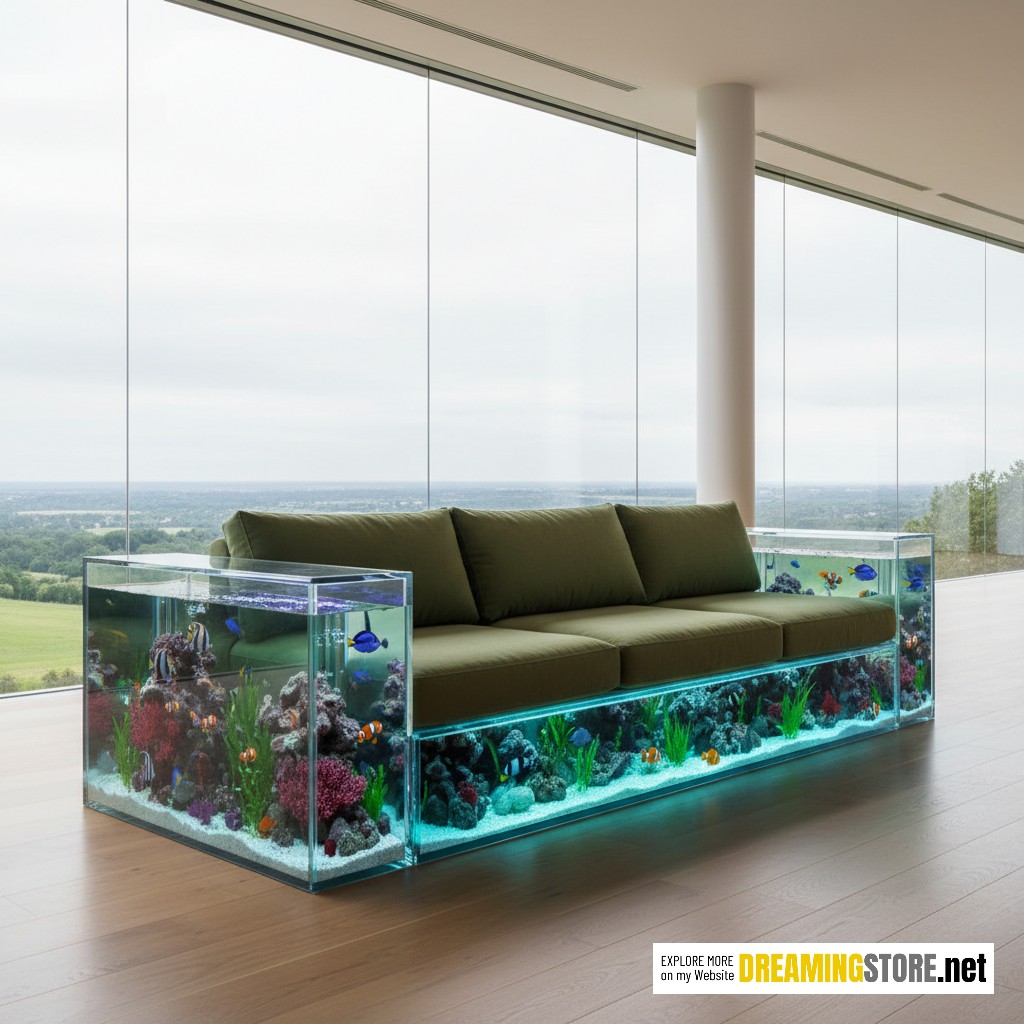 aquarium sofas