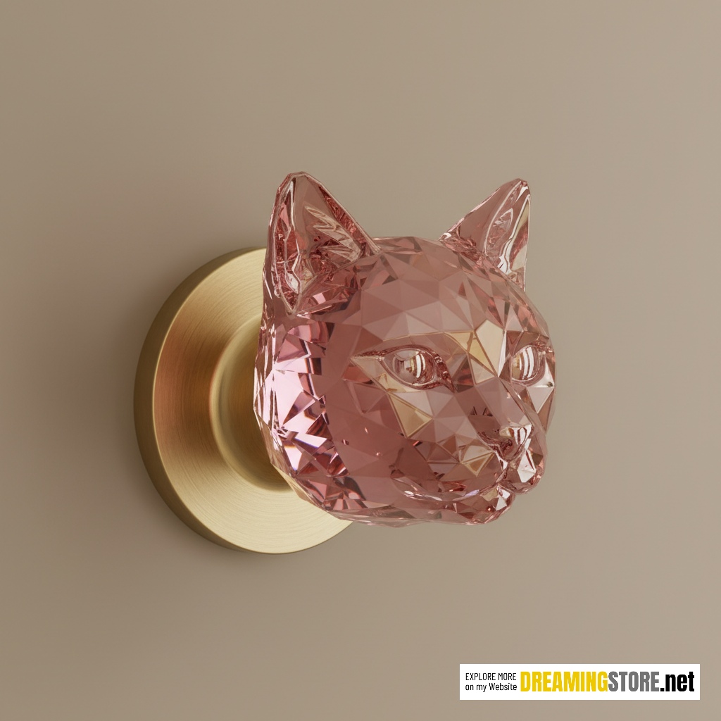 Cat Shaped Doorknob