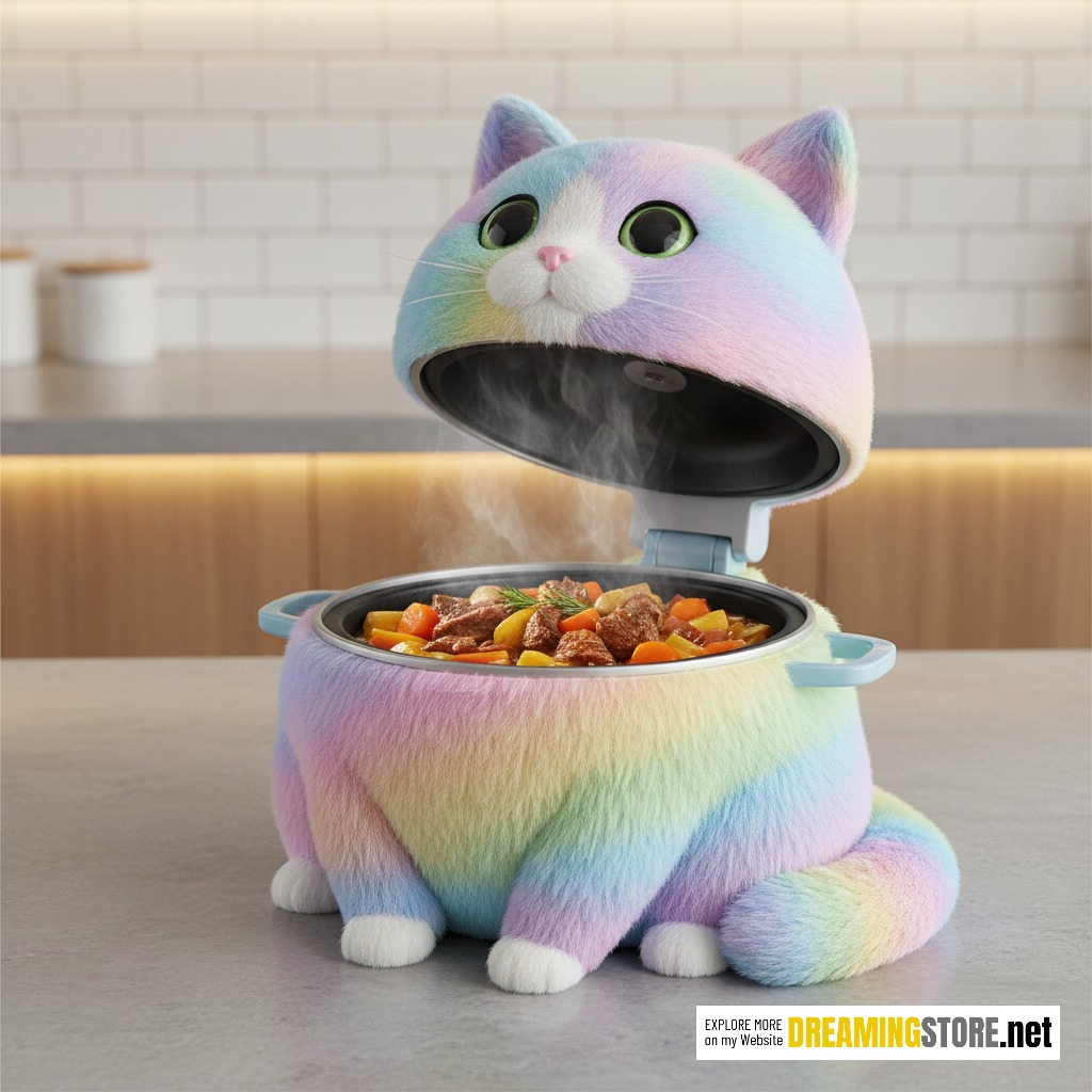 Cat Shaped Slow Cooker