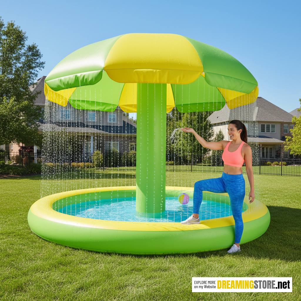 Umbrella Shower Pools