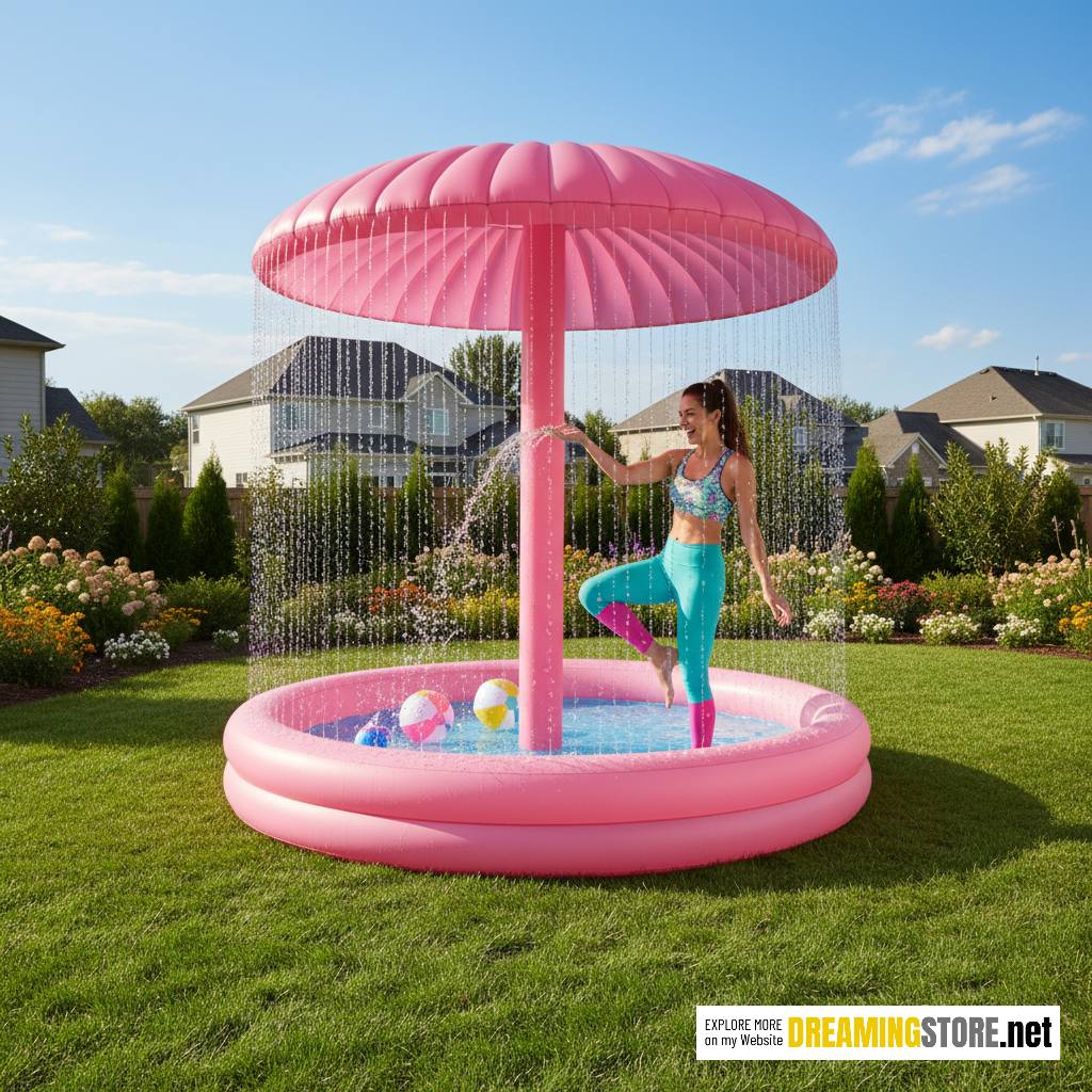 Umbrella Shower Pools