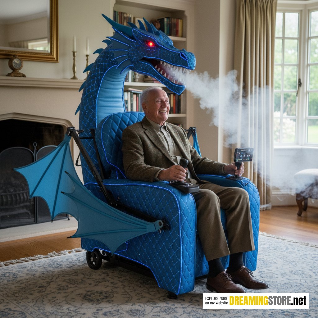 motorized dragon recliners