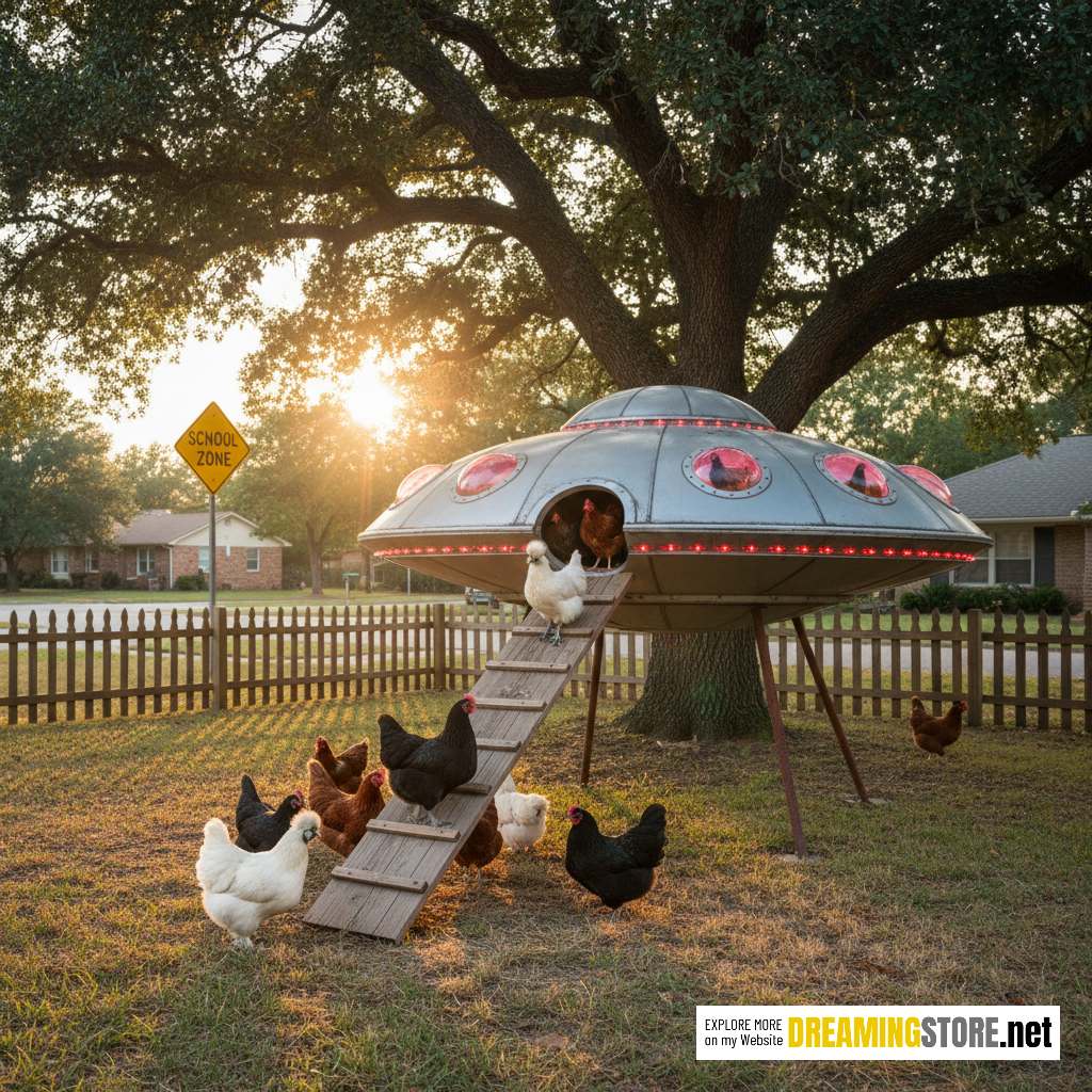 UFO Chicken Coop