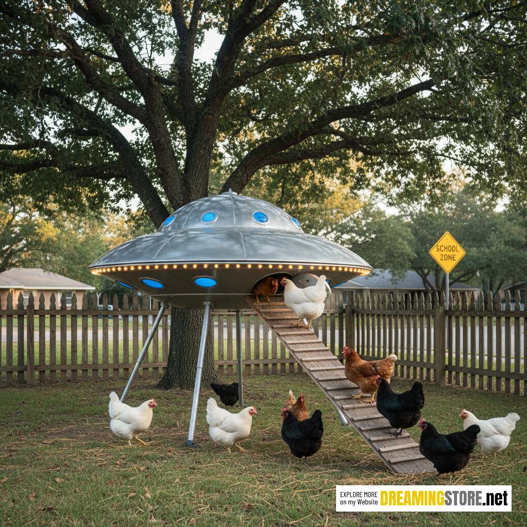 UFO Chicken Coop
