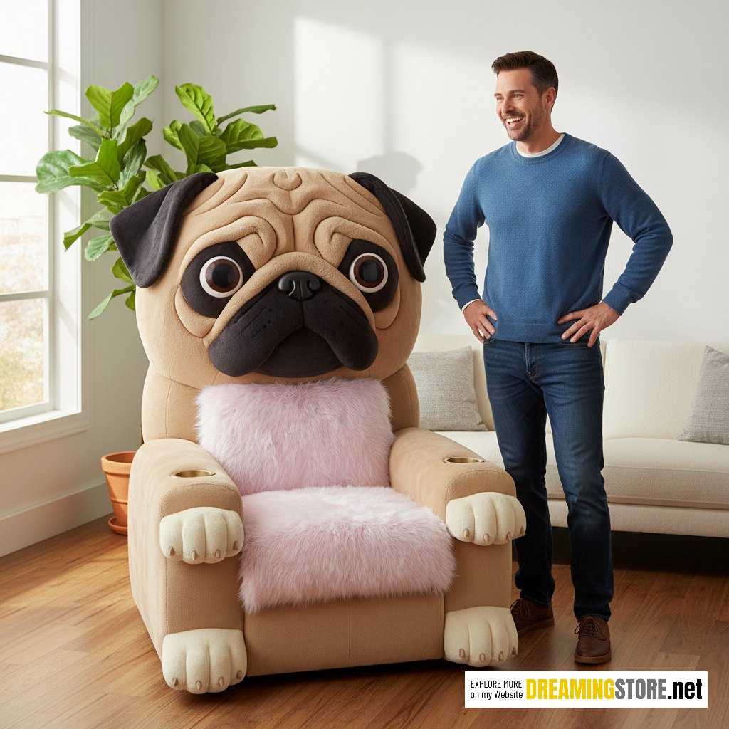 dog-shaped recliner