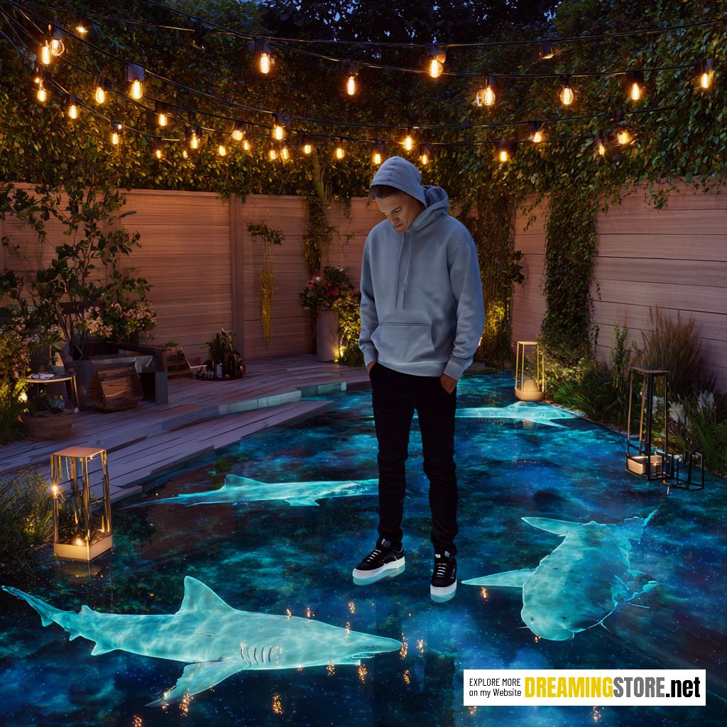 Patios made from digital screens