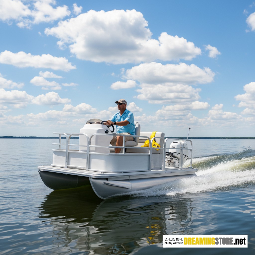 Personal pontoon boats