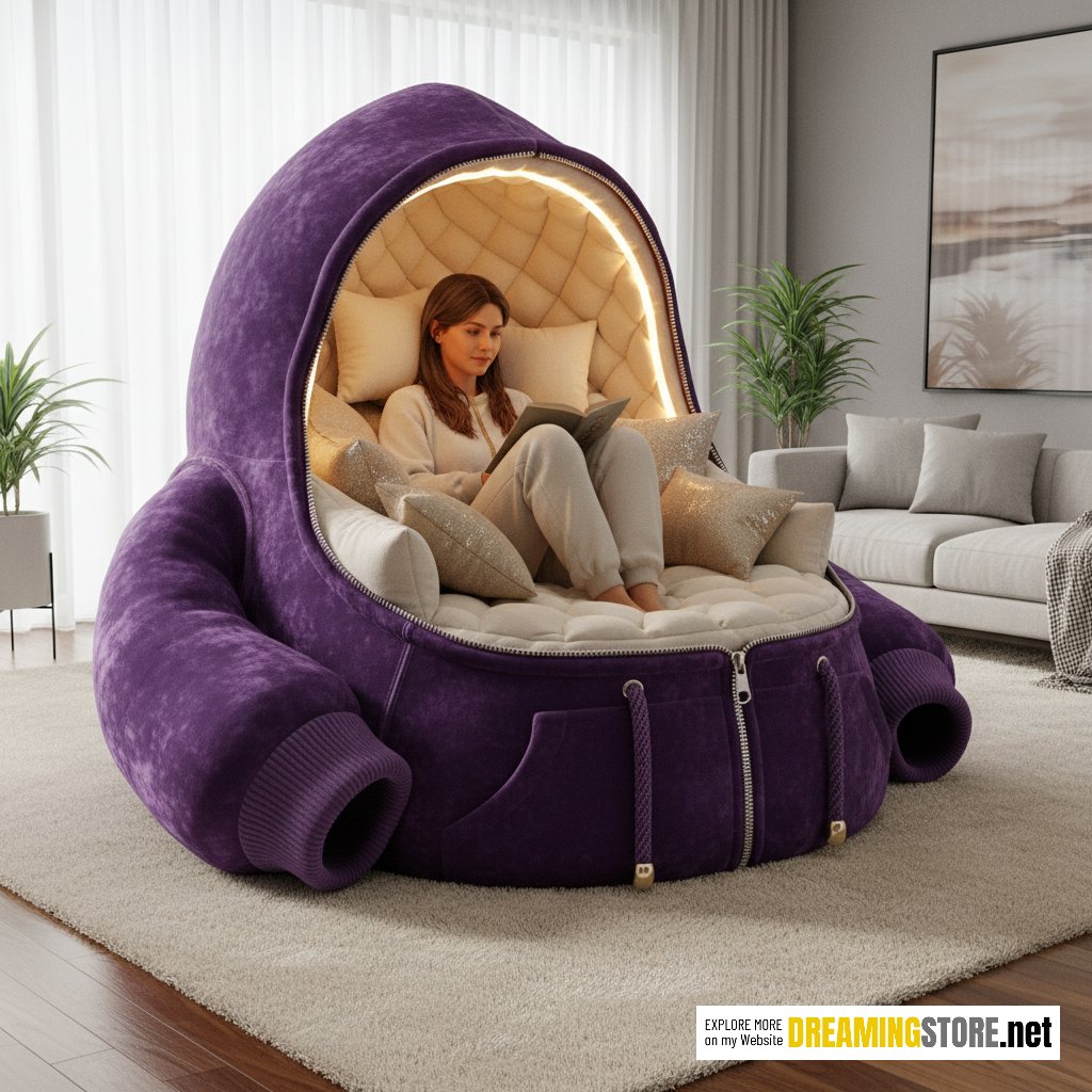 giant hoodie loungers