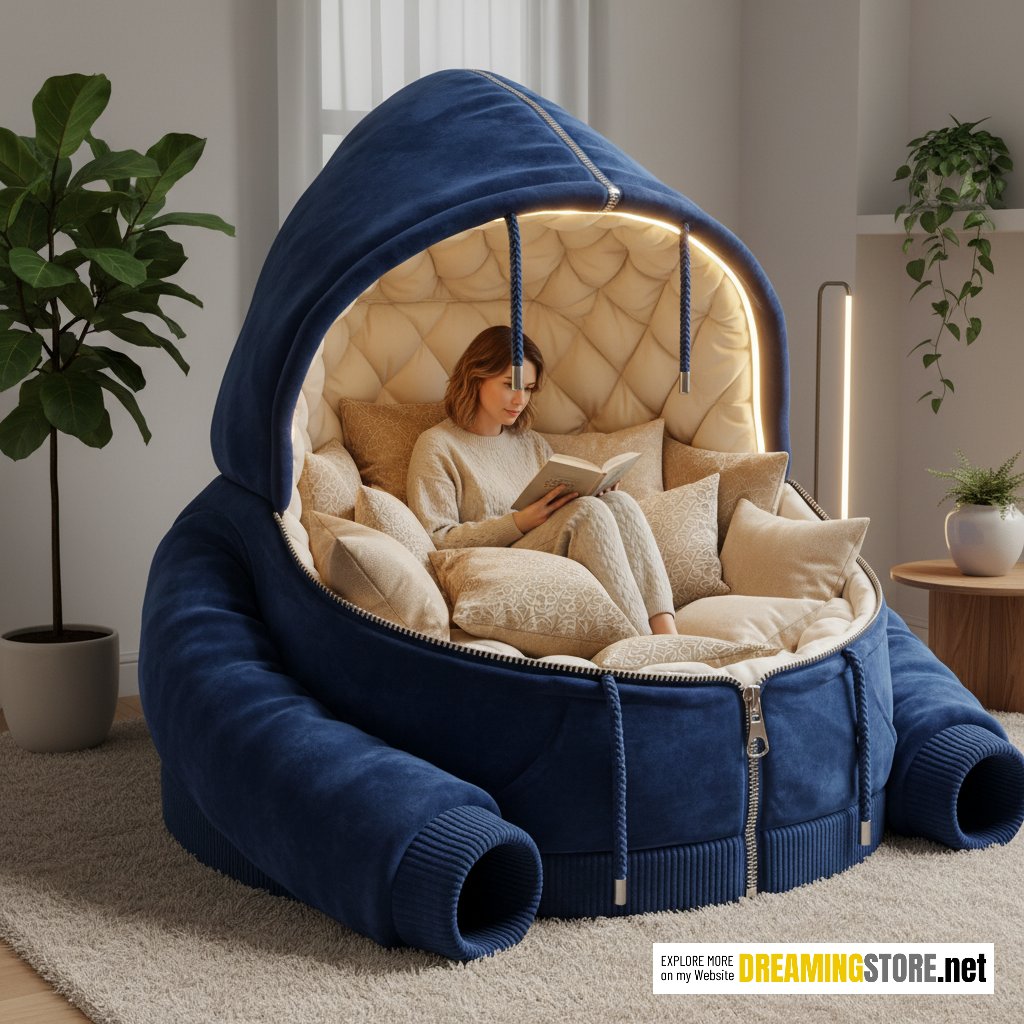 giant hoodie loungers