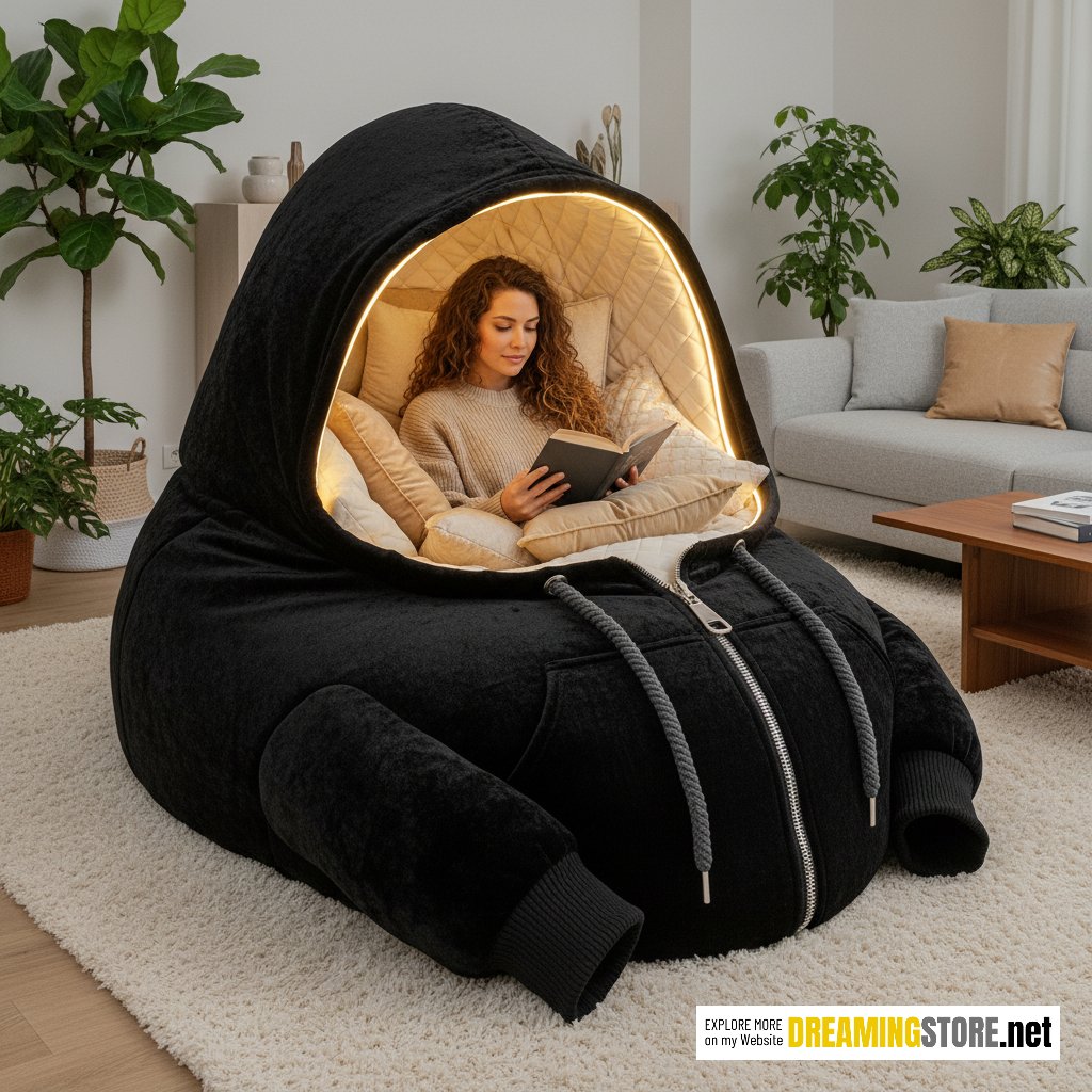 giant hoodie lounger