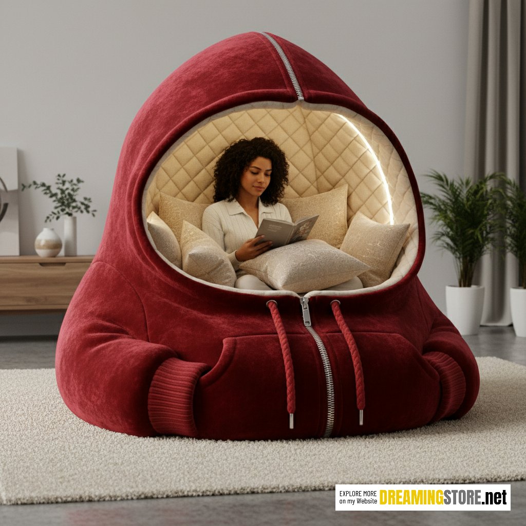 giant hoodie lounger