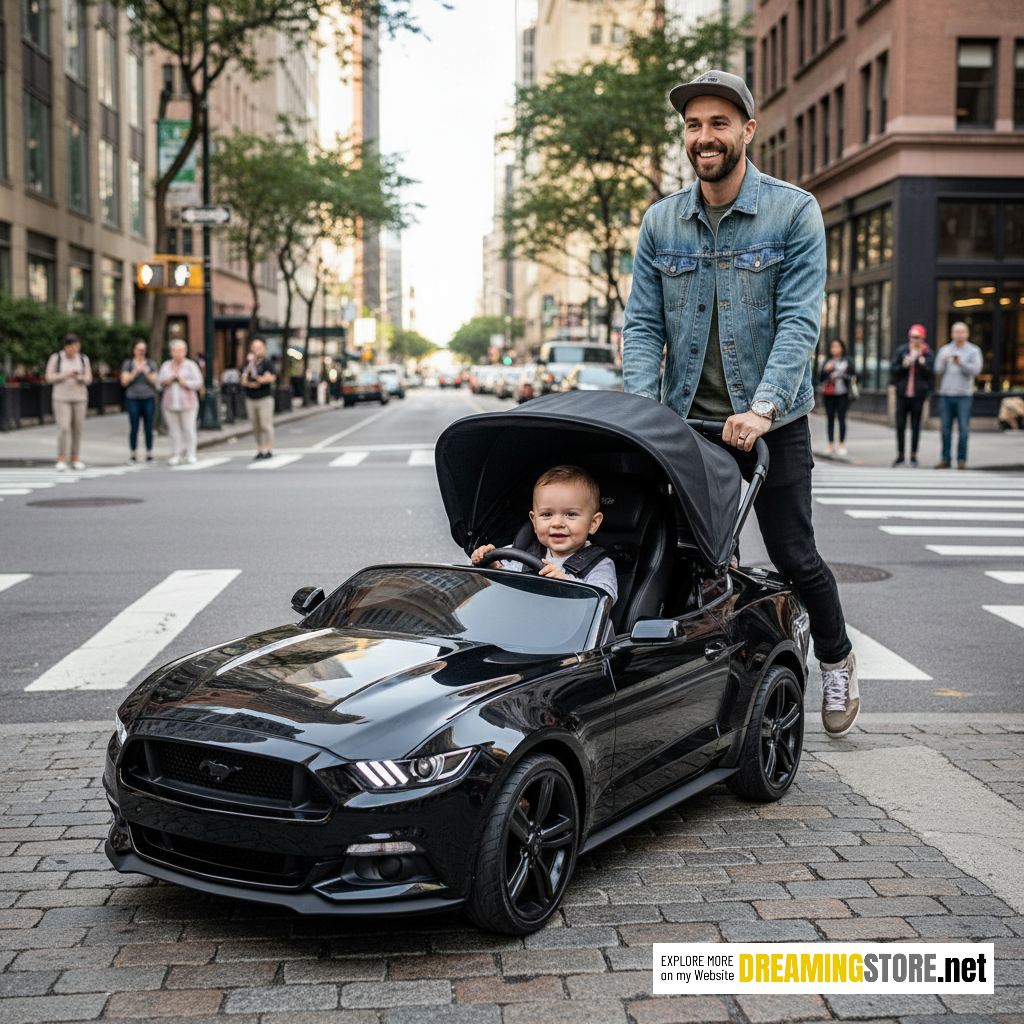 Mustang-inspired Stroller