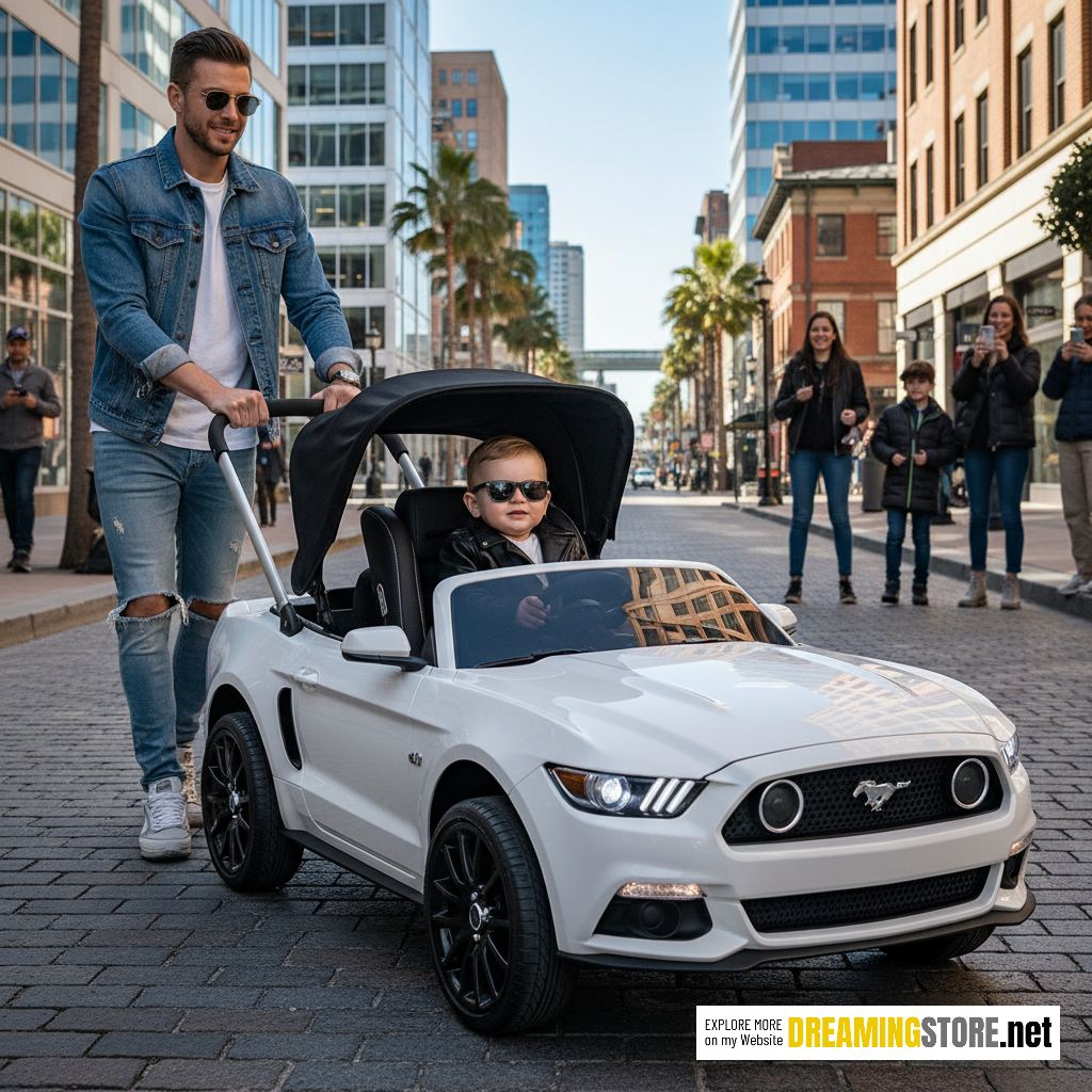 Mustang-inspired Stroller
