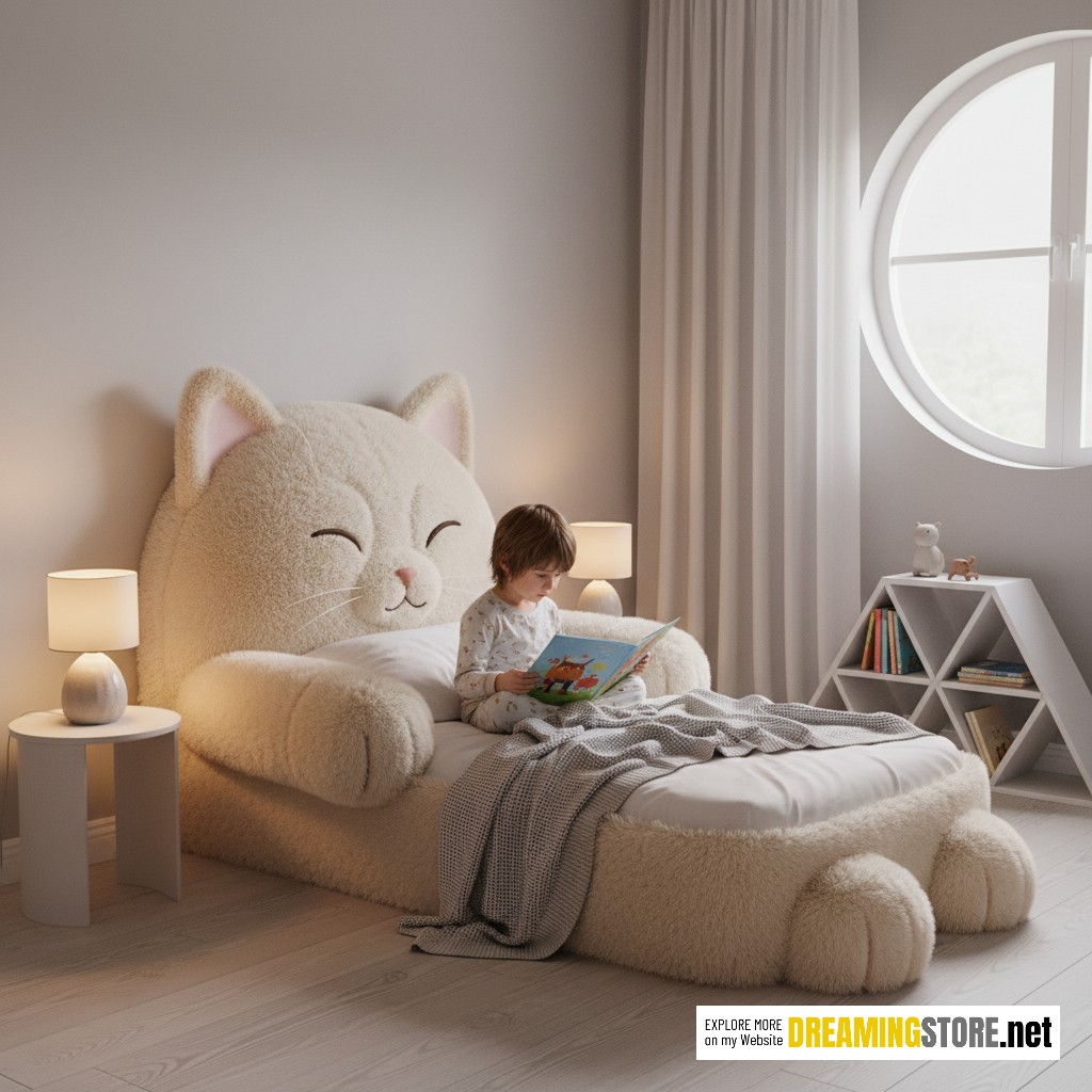 Giant Cat Shaped Bed