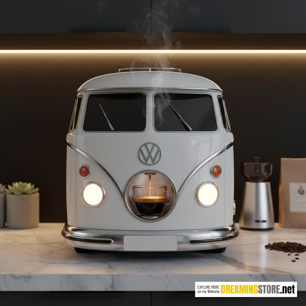 VW bus coffee maker