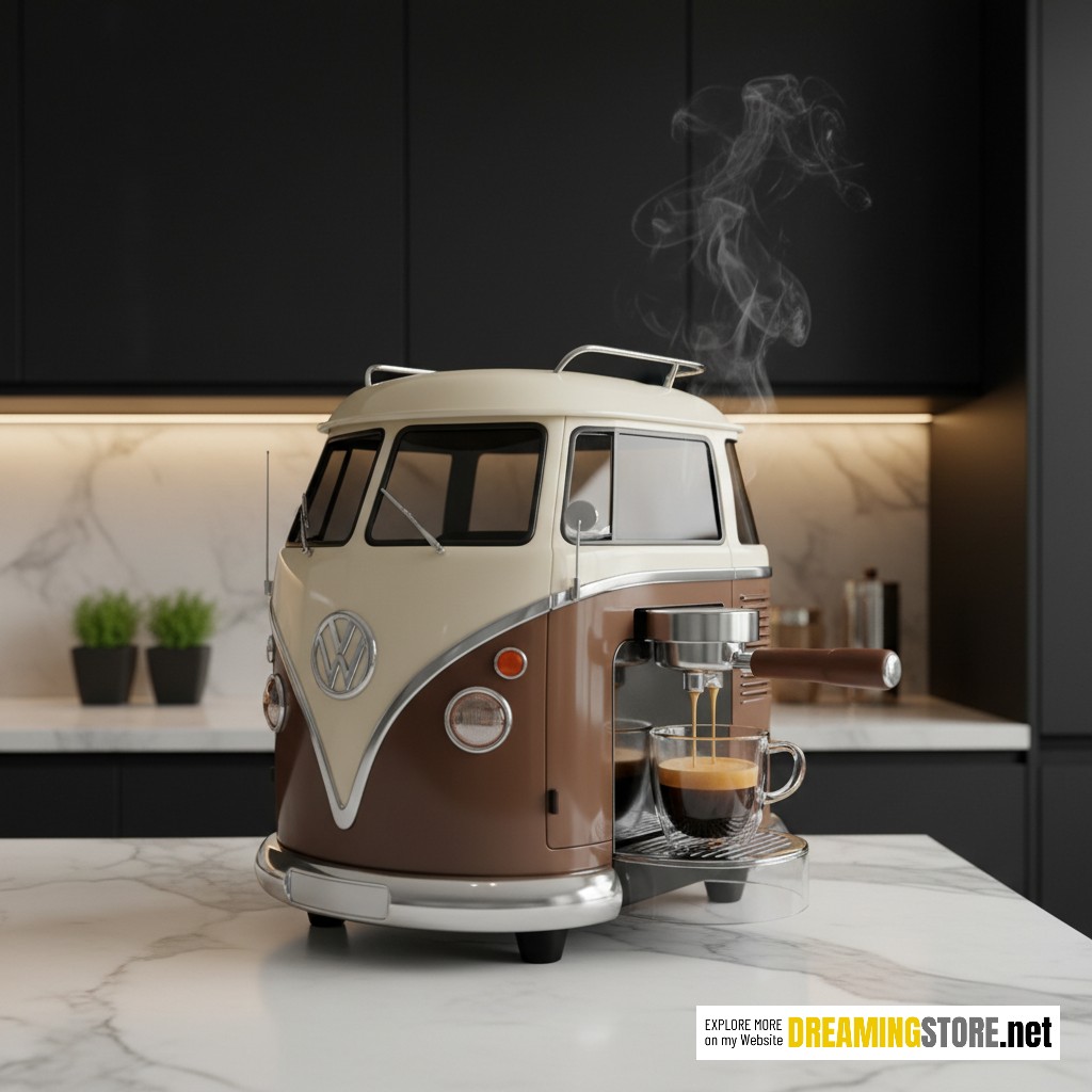 VW bus coffee maker