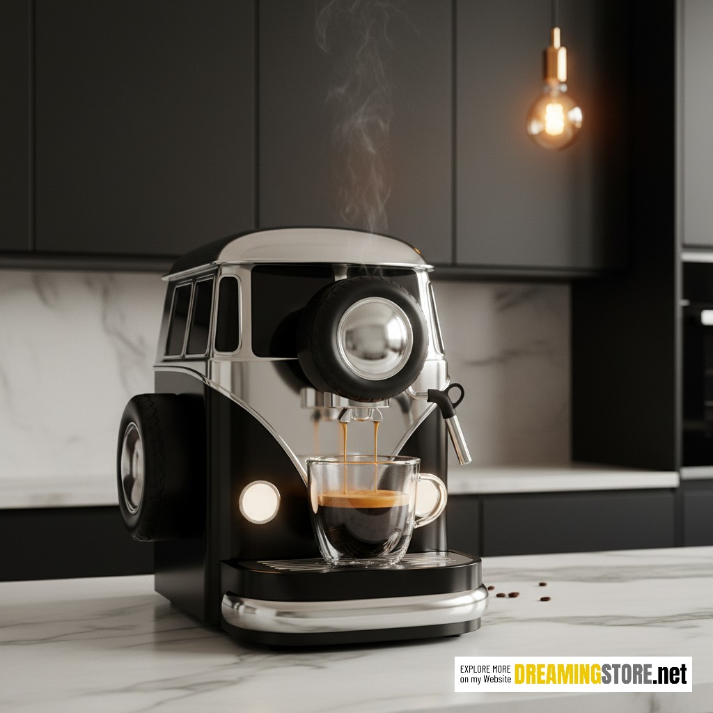 Volkswagen bus coffee makers