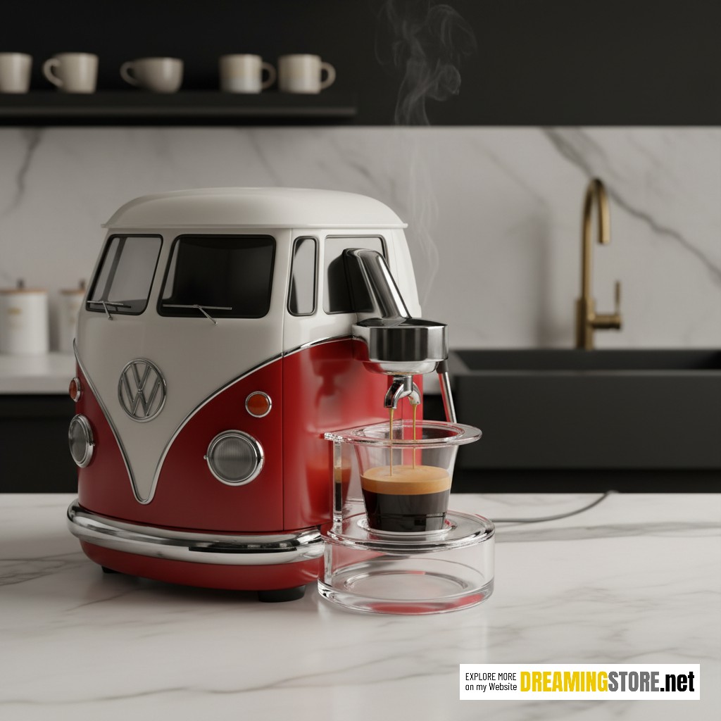 Volkswagen bus coffee makers