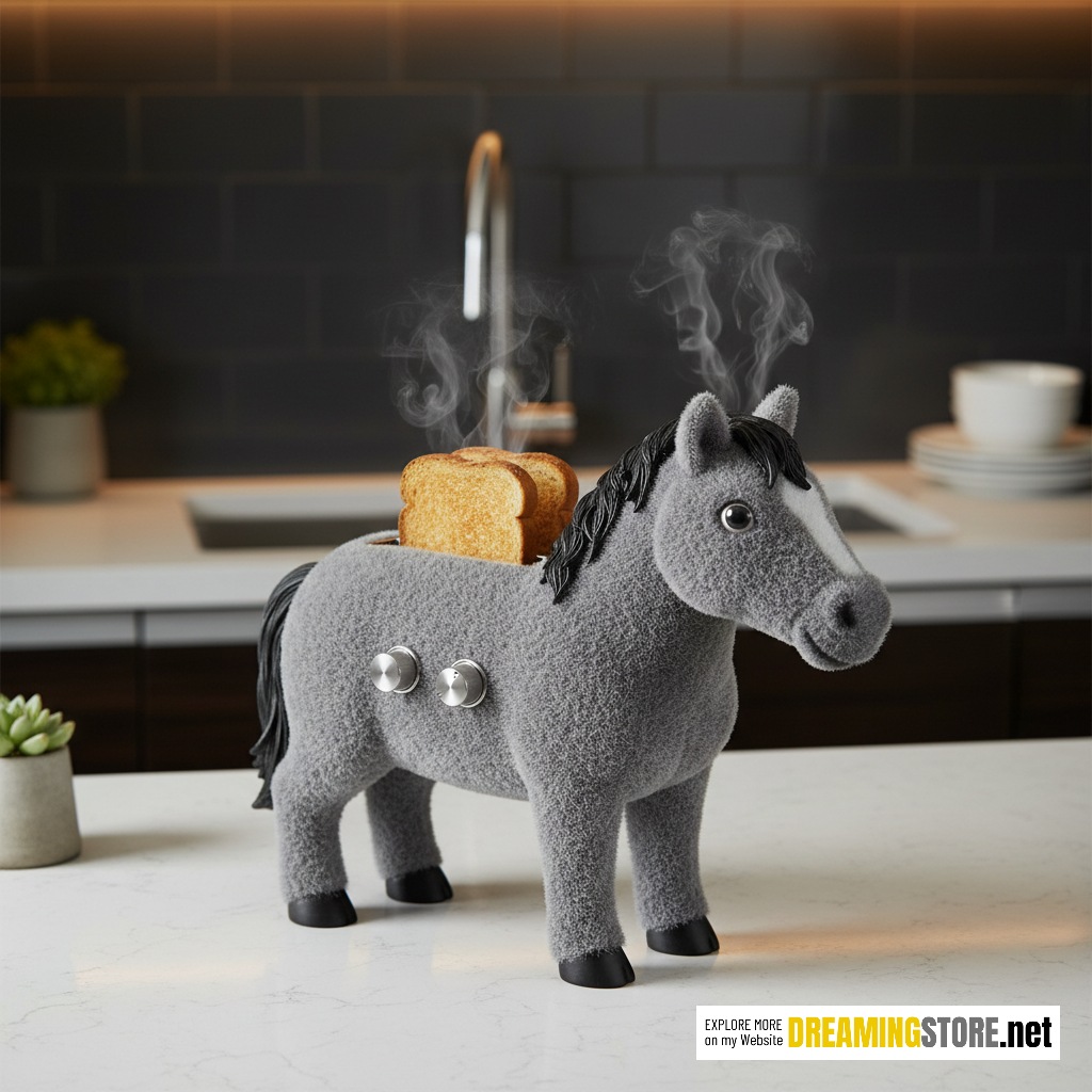 Horse-shaped toaster