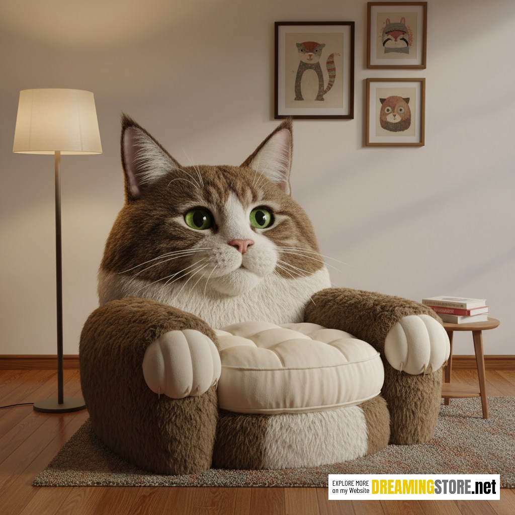 Cat Shaped Armchair