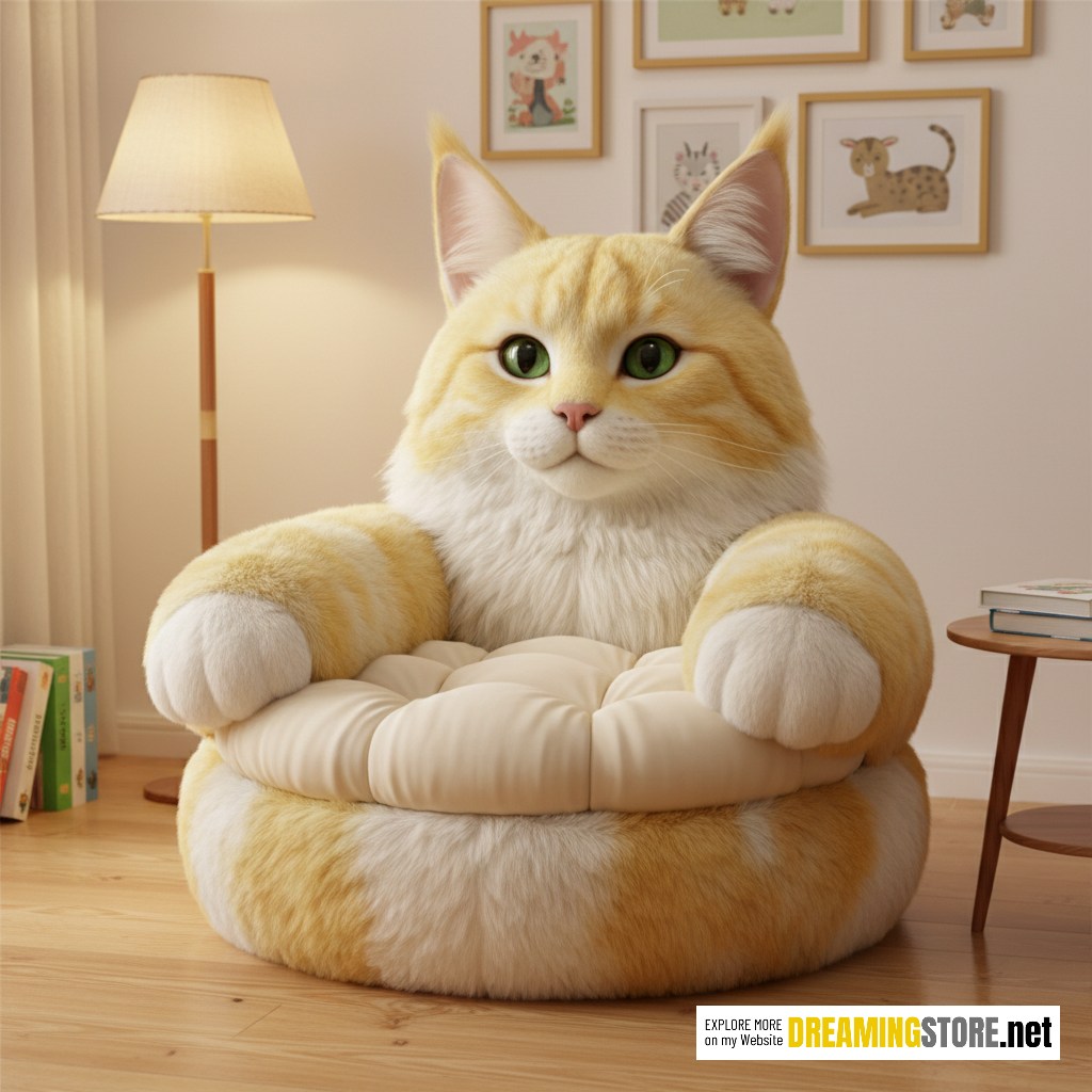 Cat Shaped Armchair