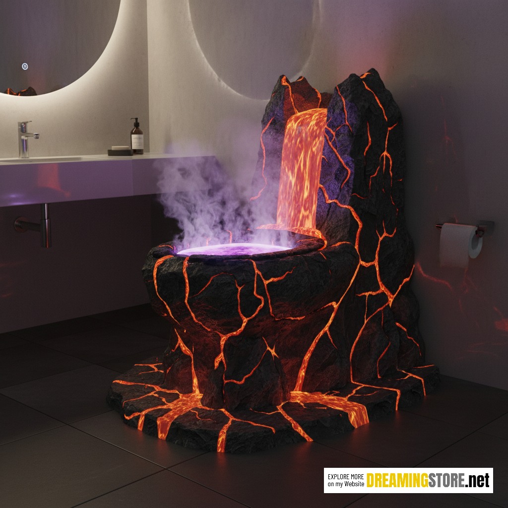 Volcano Toilets