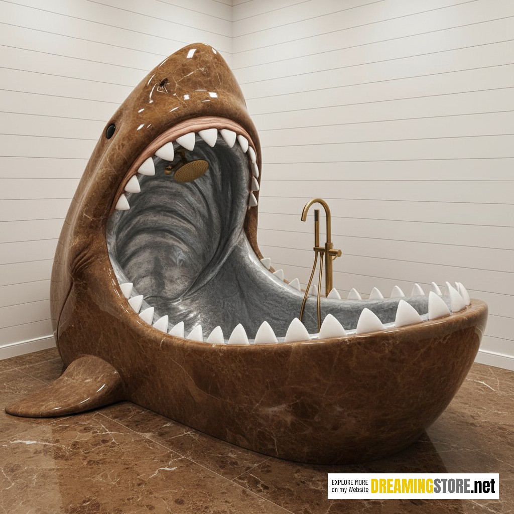 shark mouth bathtubs