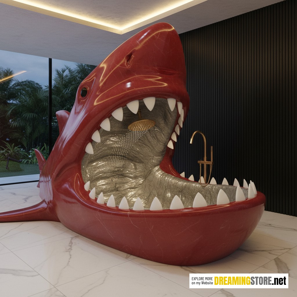 shark mouth bathtubs
