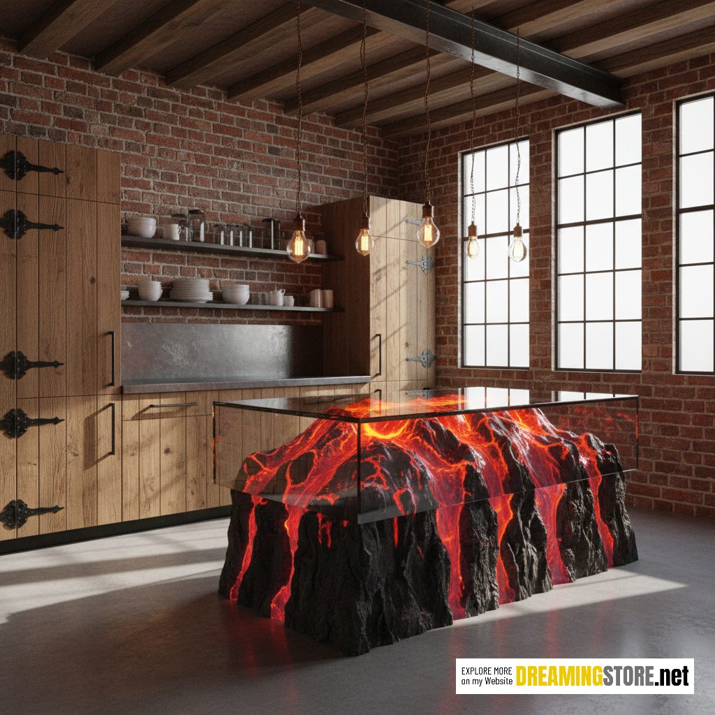 Lava Kitchen Island